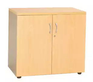 Armoire basse de bureau bois - Gammes Idra & Quadri