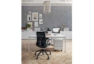 Armoire Basse de Bureau Zeta - H87.80 x L89.60 cm