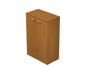 Armoire de rangement bureau double accès en bois-Gosto