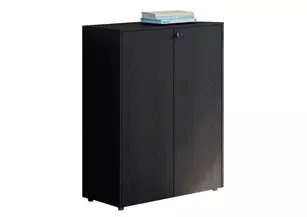 Armoire de Bureau Flora à Portes Battantes H118 cm - Design Italien & Livraison Rapide