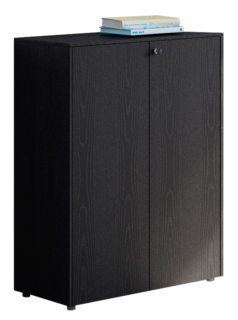 Armoire de Bureau Flora à Portes Battantes (H118 cm) - Design Italien & Livraison Rapide