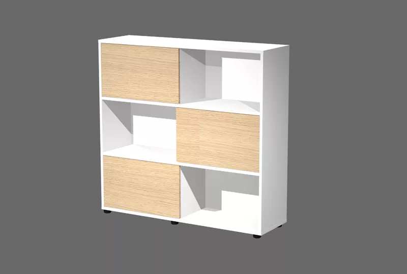 Bibliothèque Armoire Express Plus - Portes Coulissantes