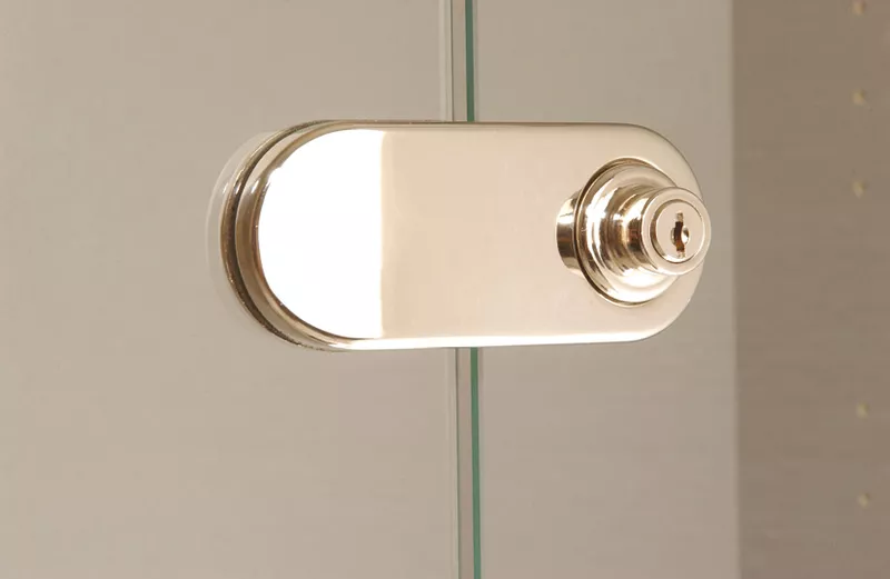 Biblioth&egrave;que vitr&eacute;e de direction en bois - Gammes Idra & Quadri