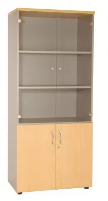 Bibliothèque vitrée