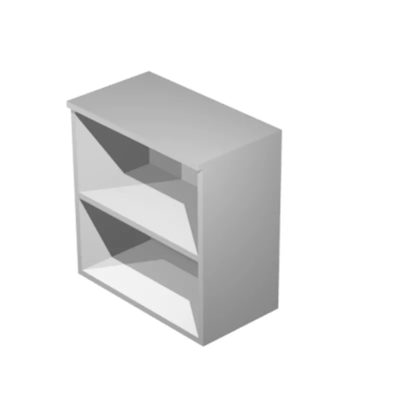 Etag&egrave;re bureau ouverte Budget / Effect - Rangement compact en bois