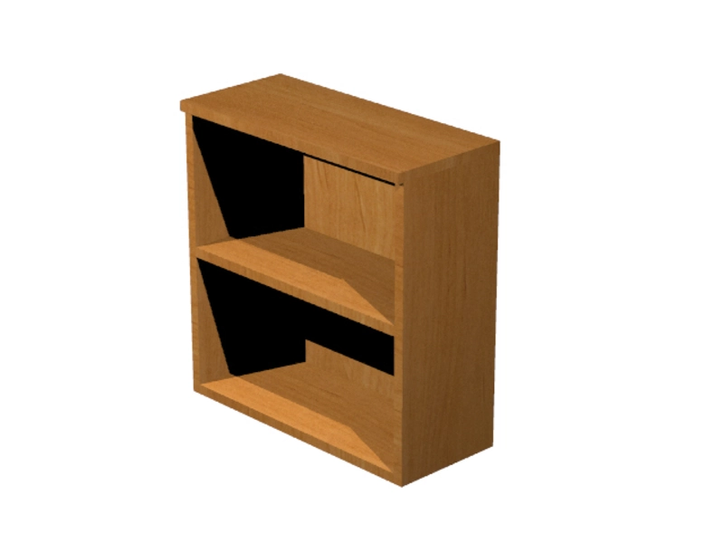 Etagère bureau ouverte Budget - Rangement compact en bois