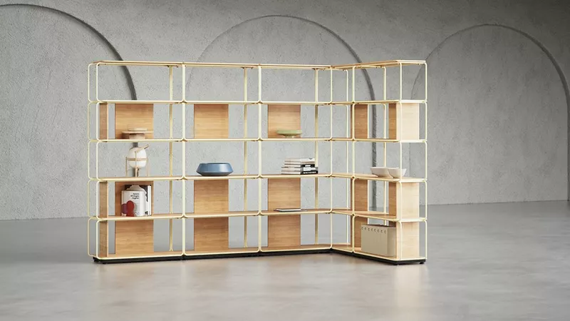 Bibliothèque modulable Pattio