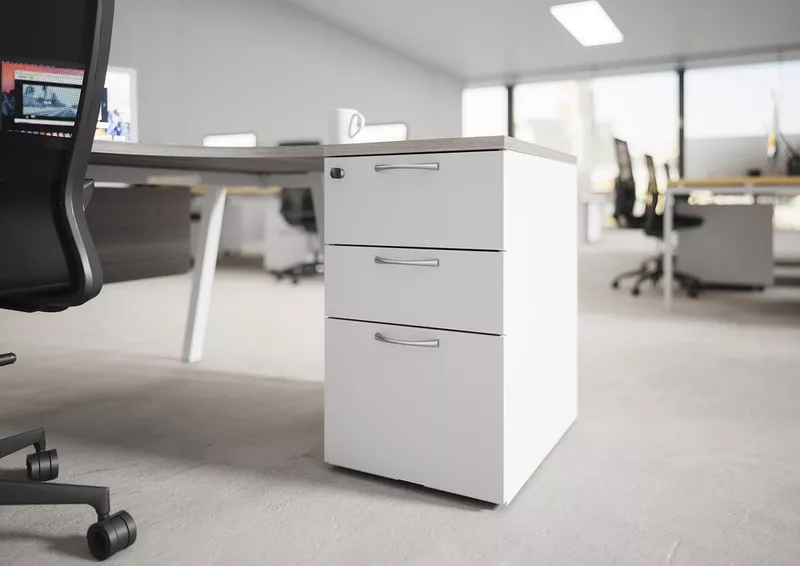 Caisson hauteur bureau profondeur 60 cm