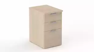 Caisson Hauteur Bureau Profondeur 60 ou 80 cm - Gammes Tempo et Alto