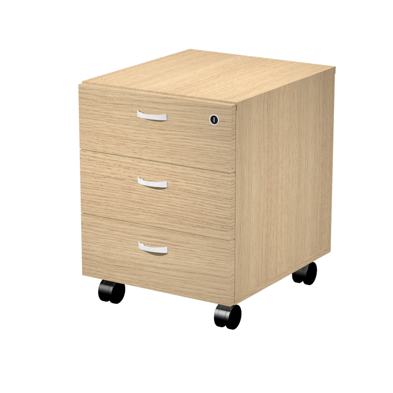 Caisson mobile Edge 3 tiroirs : l'alliance du design et de la praticit&eacute;