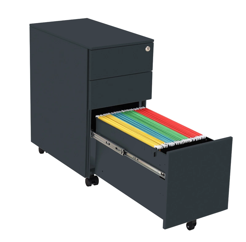 Caisson mobile Slim  Métal 