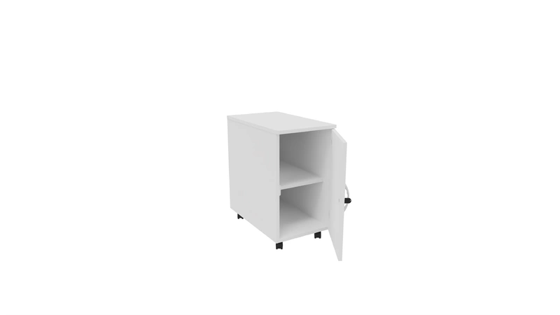 Caisson Mobile Slim  Oslo avec porte battante
