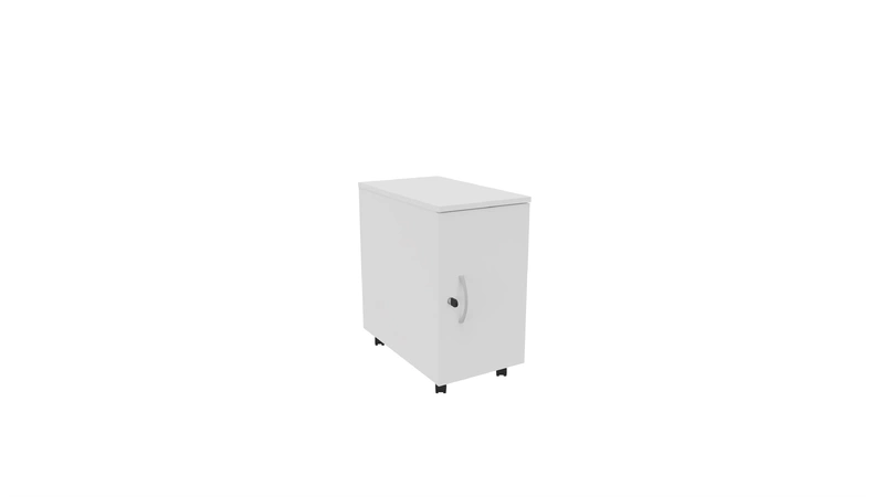 Caisson Mobile Slim  Oslo avec porte battante