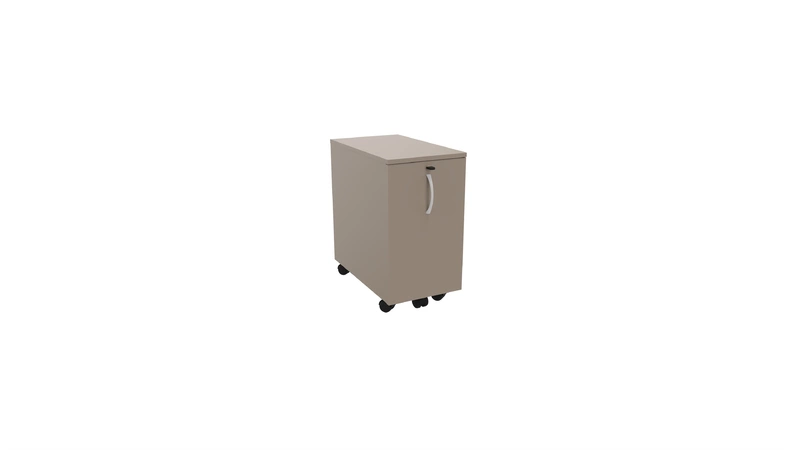 Caisson Mobile Slim  Oslo avec porte battante