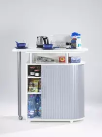 Desserte plateau pivotant