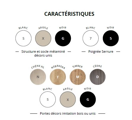 Casiers Individuels bois sur socle en métal