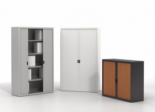 Armoire à rideaux monobloc - Achat armoire bureau métallique - 249,00€ Armoire à rideaux monobloc - Achat armoire bureau métallique - 249,00€