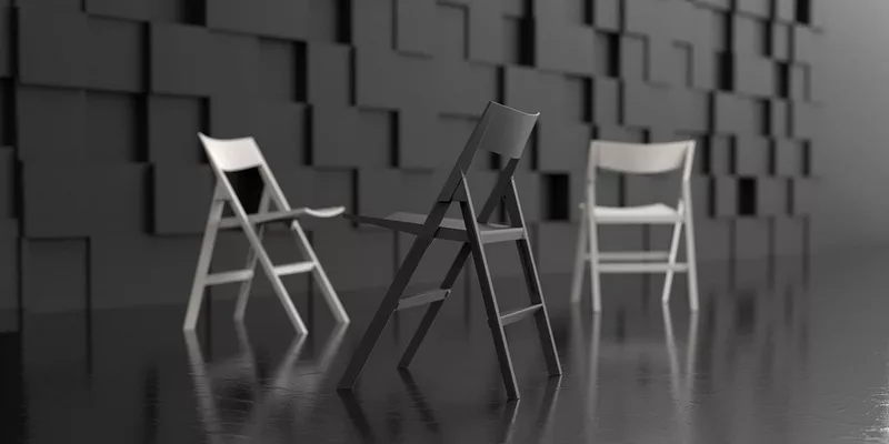 Lot de 4 Chaises Pliantes d'Extérieur Design QUARTZ – Vondom (Pro & CHR)