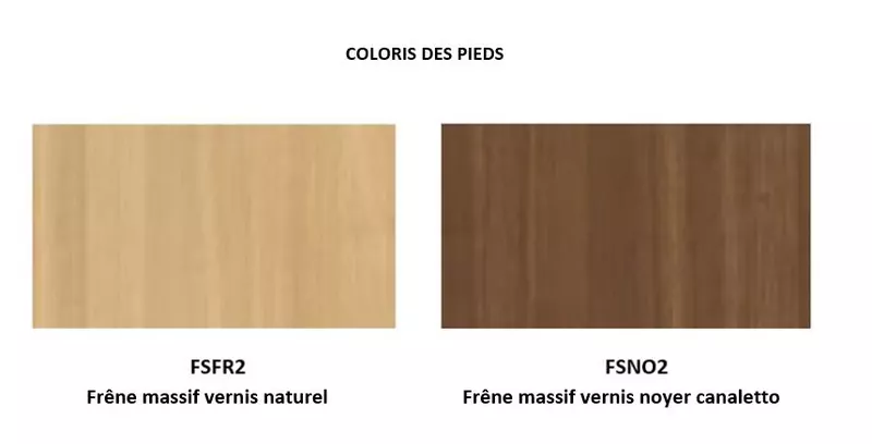 Chaise CLEM 4 pieds bois