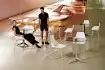 Chaise d'extérieur FAZ Pieds transparents