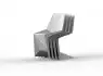 Chaise d'extérieur Voxel