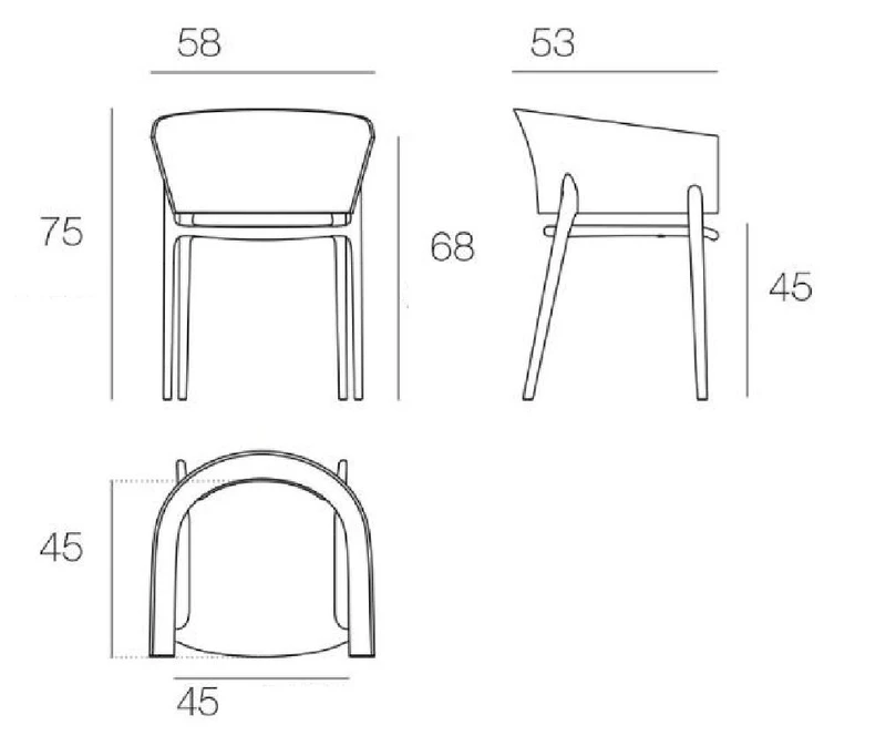 Fauteuil d'extérieur Africa