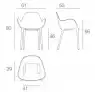 Fauteuil d'extérieur Sabinas