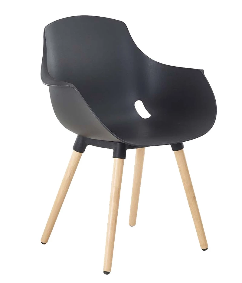 Fauteuil de collectivité MATHIS Pieds bois