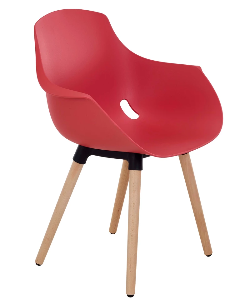 Fauteuil de collectivité MATHIS Pieds bois