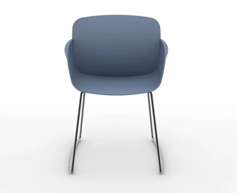 Fauteuil  Libra pieds luge 