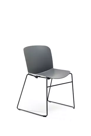 Lot de 2 chaises Libra pieds luge : Design Italien avec ou sans accoudoirs | Garantie 5 ans