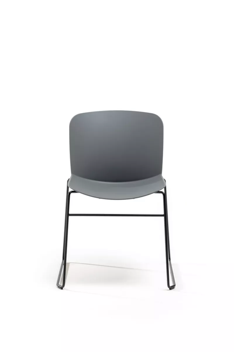 Lot de 2 chaises Libra pieds luge : Design Italien avec ou sans accoudoirs | Garantie 5 ans