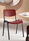 Lot de 4 chaises visiteur réunion Old School