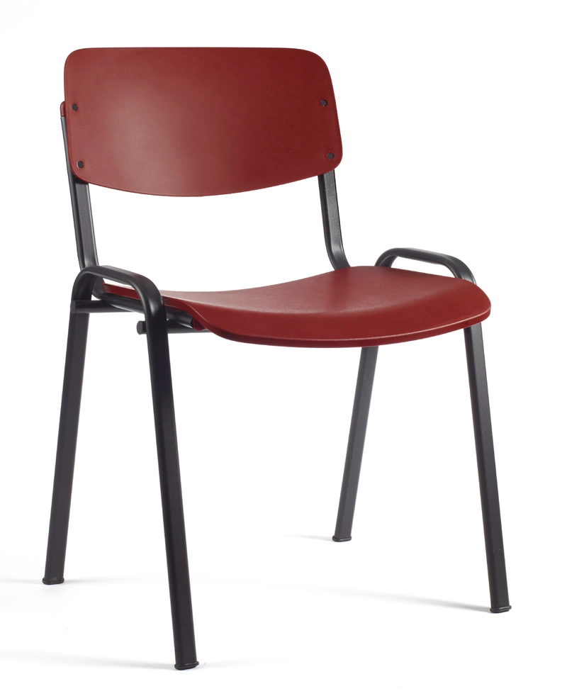 Lot de 4 chaises visiteur réunion Old School
