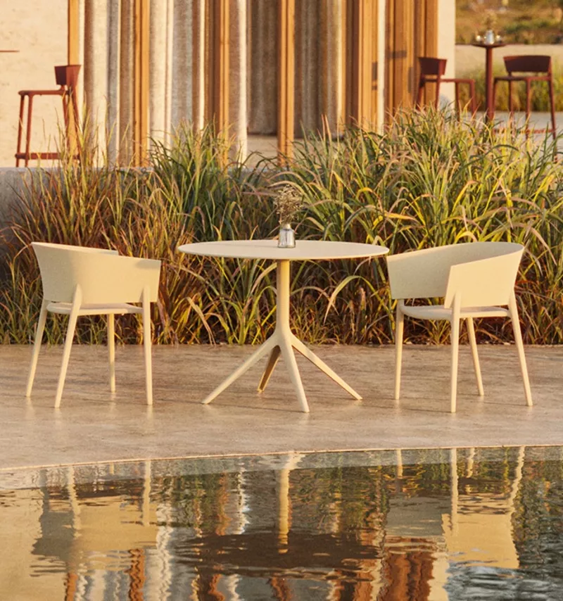 Lot de 4 Fauteuils Extérieur Africa (Vondom) - Design Pro