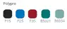 Lot de 4 sièges visiteur INO Plastique