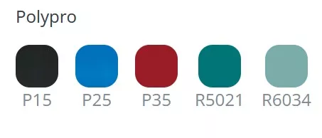 Lot de 4 sièges visiteur INO Plastique