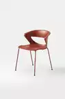 Lot de 6 chaises Kicca - 4 pieds