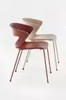 Lot de 6 chaises Kicca - 4 pieds