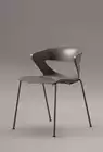 Lot de 6 chaises Kicca - 4 pieds