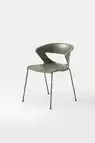 Lot de 6 chaises Kicca - 4 pieds