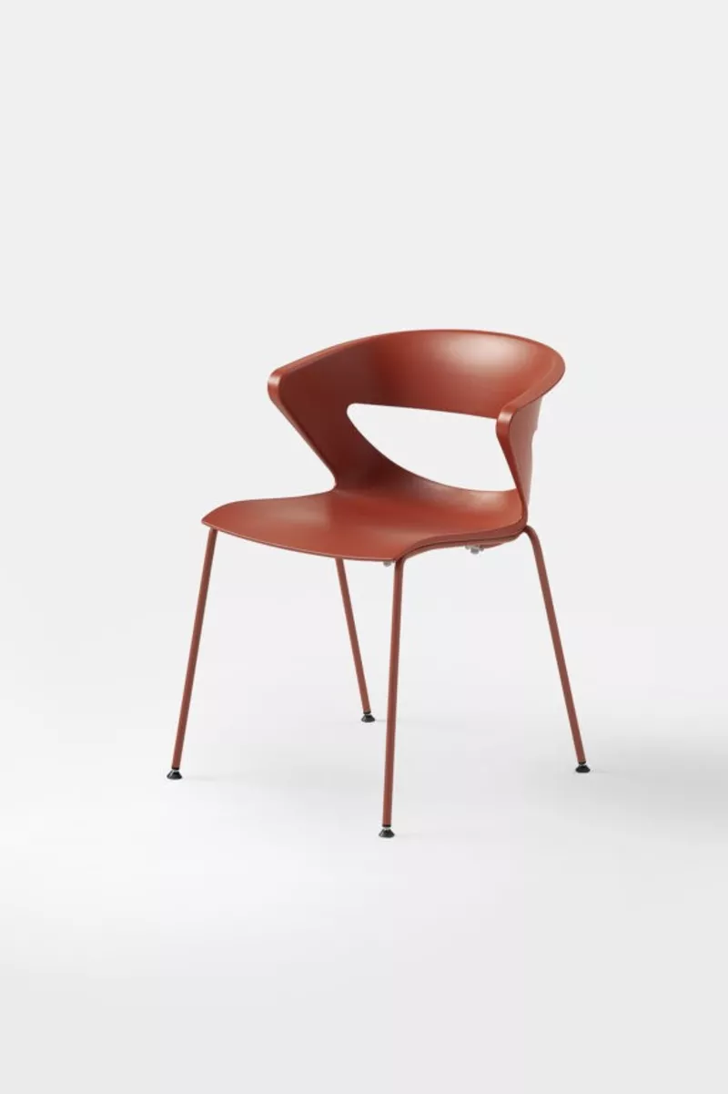 Lot de 6 chaises Kicca - 4 pieds