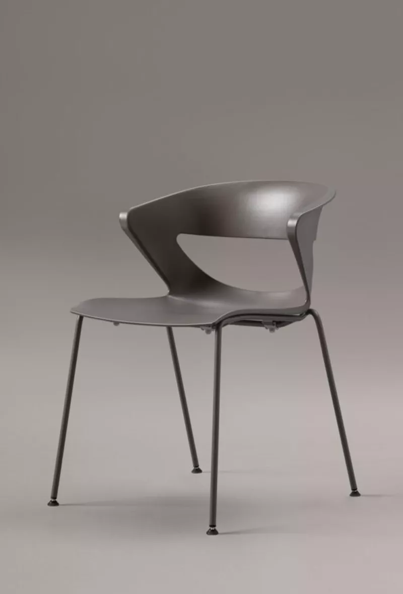 Lot de 6 chaises Kicca - 4 pieds