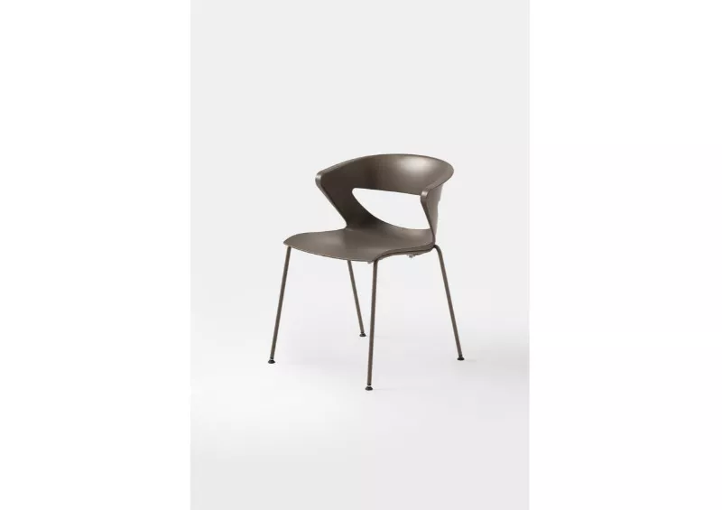 Lot de 6 chaises Kicca - 4 pieds
