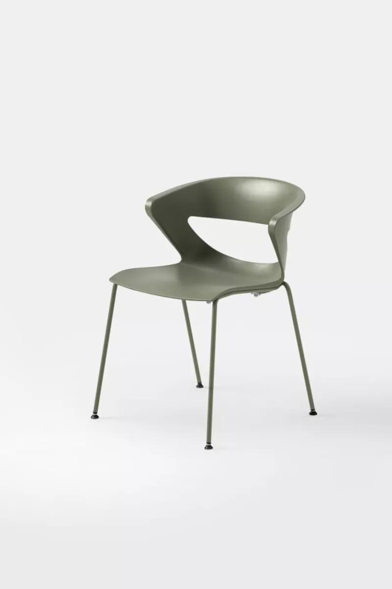Lot de 6 chaises Kicca - 4 pieds