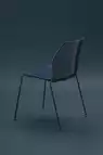 Lot de 6 sièges de collectivité Kalea - 4 pieds
