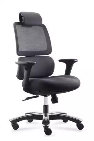 Fauteuil ergonomique XXL Ursa – Usage 24H Synchrone – 180 Kg