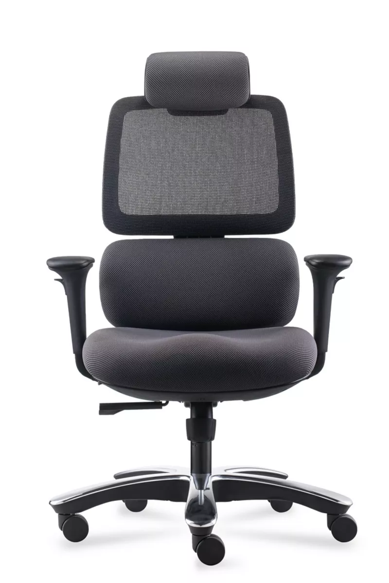 Fauteuil ergonomique XXL Ursa – Usage 24H Synchrone – 180 Kg