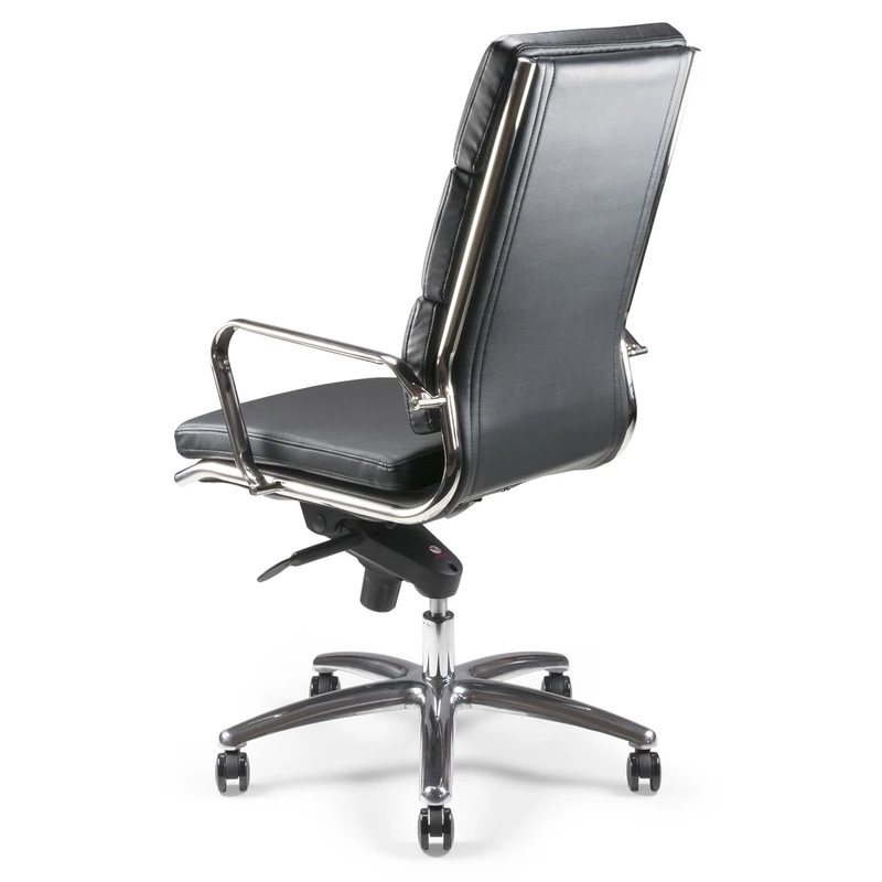 Fauteuil de bureau cuir Quantum - Haut dossier