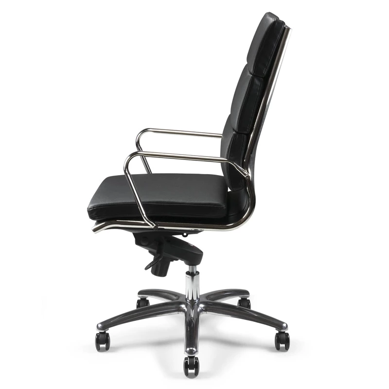Fauteuil de bureau cuir Quantum - Haut dossier
